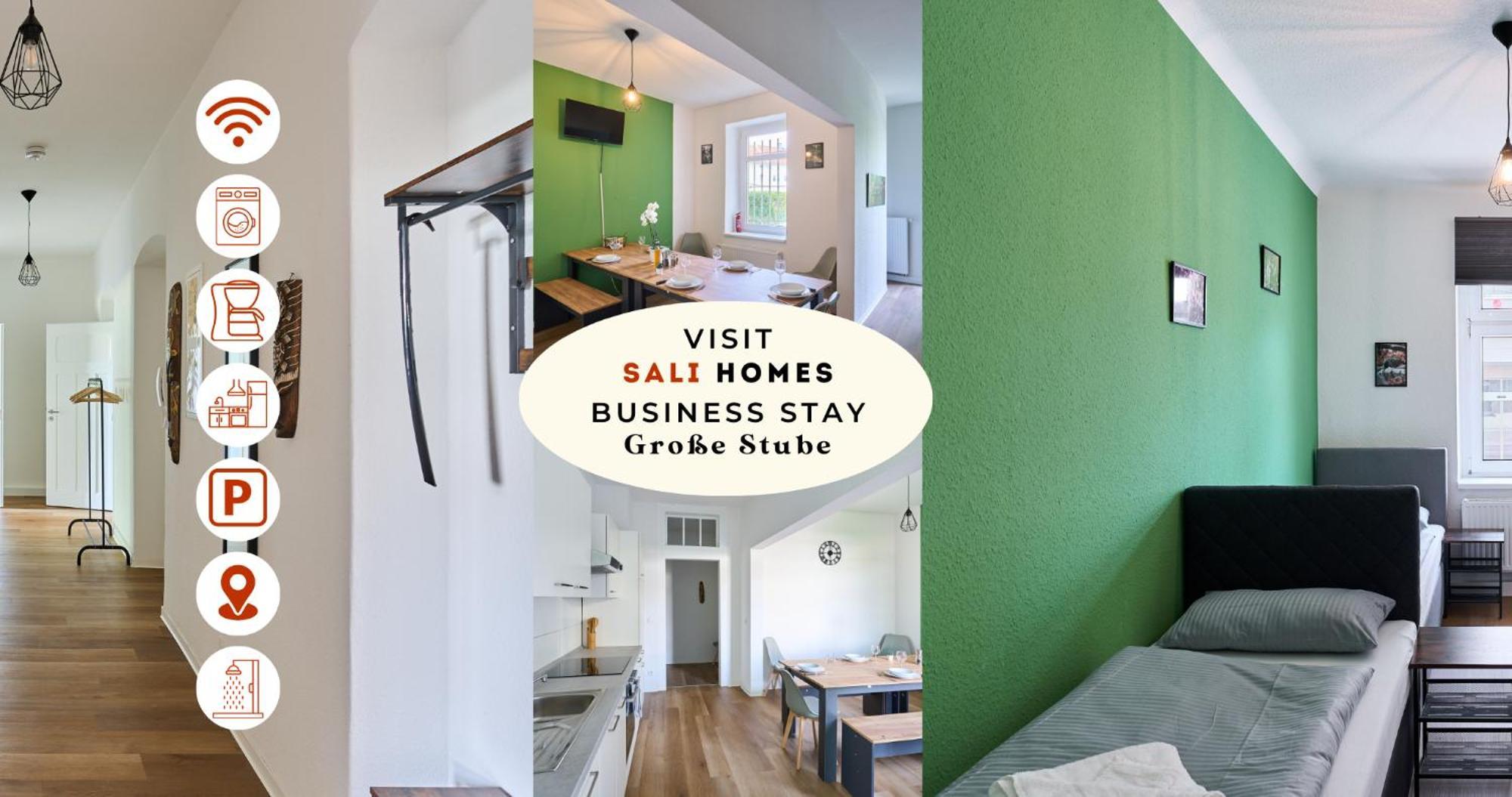Sali-Homes Boarding Haus Monteur-Wohnungen Balkon Vollkueche Autobahnaehe Маркранштедт Экстерьер фото